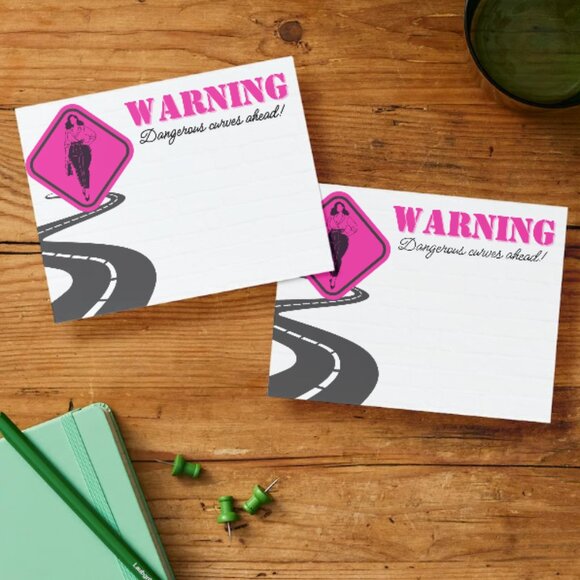 Curvy Girls Thank You Note Card for Poshmark Business Owner - Picture 3 of 4